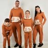 Спортни Екипи за Семейство Кафяво и Бяло Спортен екип EXTRAVAGANT кафяво