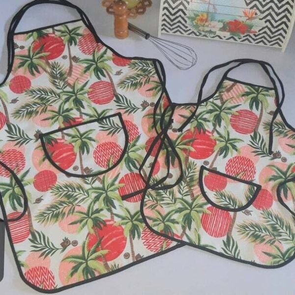 Готварска престилка HAWAII червено