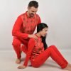 коледни пижами за двойки