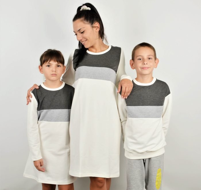 Ежедневни Рокли за Майка и Дъщеря Есен Зима