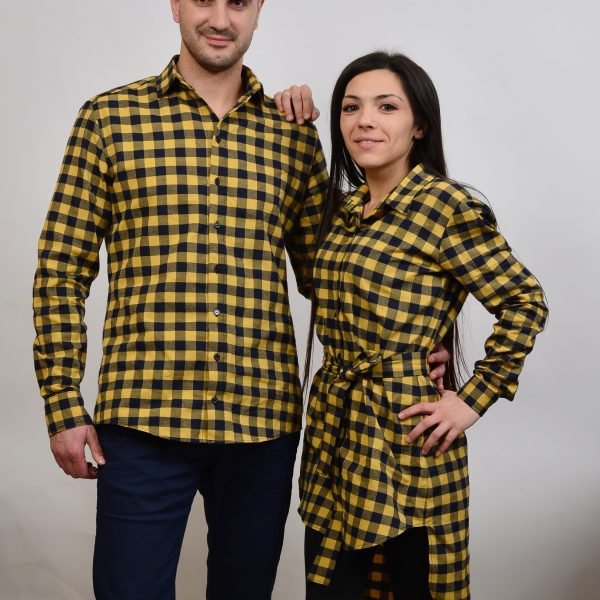 Карирани ризи за двойки