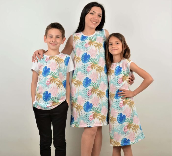 Хавайски Рокли Мама и Дъщеря Хавайски Рокли Мама и Дъщеря