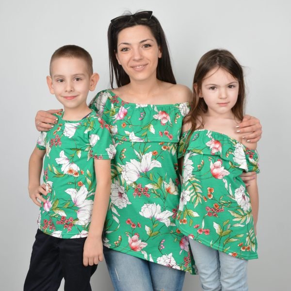 летни туники зелени