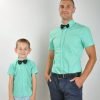 мъжка риза цвят мента