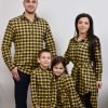 Карирани ризи горчица каре
