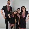 Рокля и тениска БЪЛГАРСКА РОЗА в черно