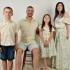 Поли, топове и ризи в цвят шампанско BLUE FLOWERS