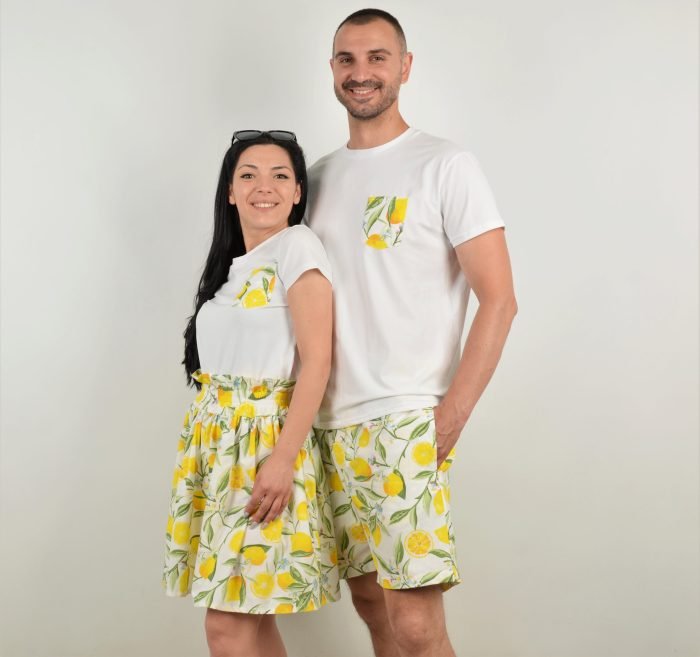 Matching Couple Lemon Outfit Matching Couple Lemon Outfit
