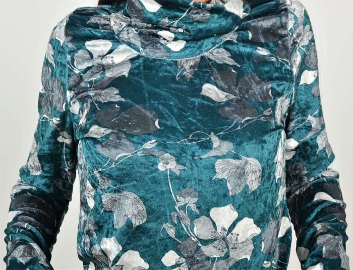 Еднакви Поло Блузи за Мама и Дъщеря Блуза с поло яка цвят емералд