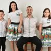 Ризи, поли и тениски ШОПСКА ГРАДИНА в синьо с етно мотив