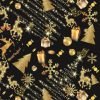 Коледни пижами за Него и Нея *LUXURY GOLD CHRISTMAS*