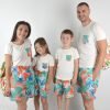 Хавайски къси панталони и тениски с джоб *HAWAII* Мама и Аз