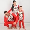 Коледни пижами за Него и Нея с карирани фигури