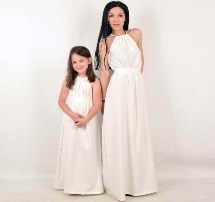 официални рокли мама и аз за кръщене