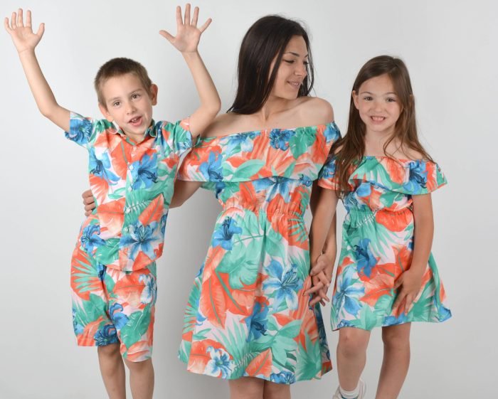 рокли за майка и дъщеря