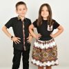 Детски дрехи с етно мотив РОДИНА в черно