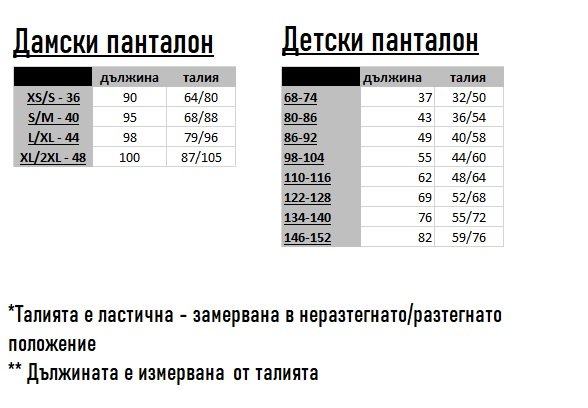 дълъг широк панталон дамски детски